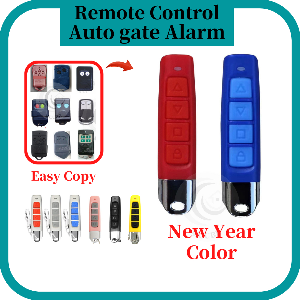 Clone Type D.I.Y Remote Autogate Alarm Remote Pagar 自动门遥控器 330Mhz 433Mhz 315Mhz