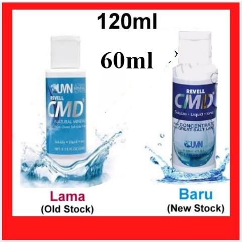 CMD 120ml / 60ml Mineral Drop Kurus sihat EXP 12/2024 cmdrevell original testimoni cara guna dan fungsi khasiat produk