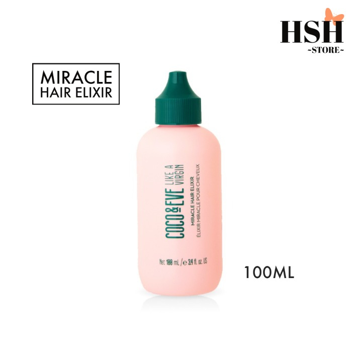 COCO & EVE Like A Virgin Miracle Hair Elixir 100ml [MFG: 05/23]