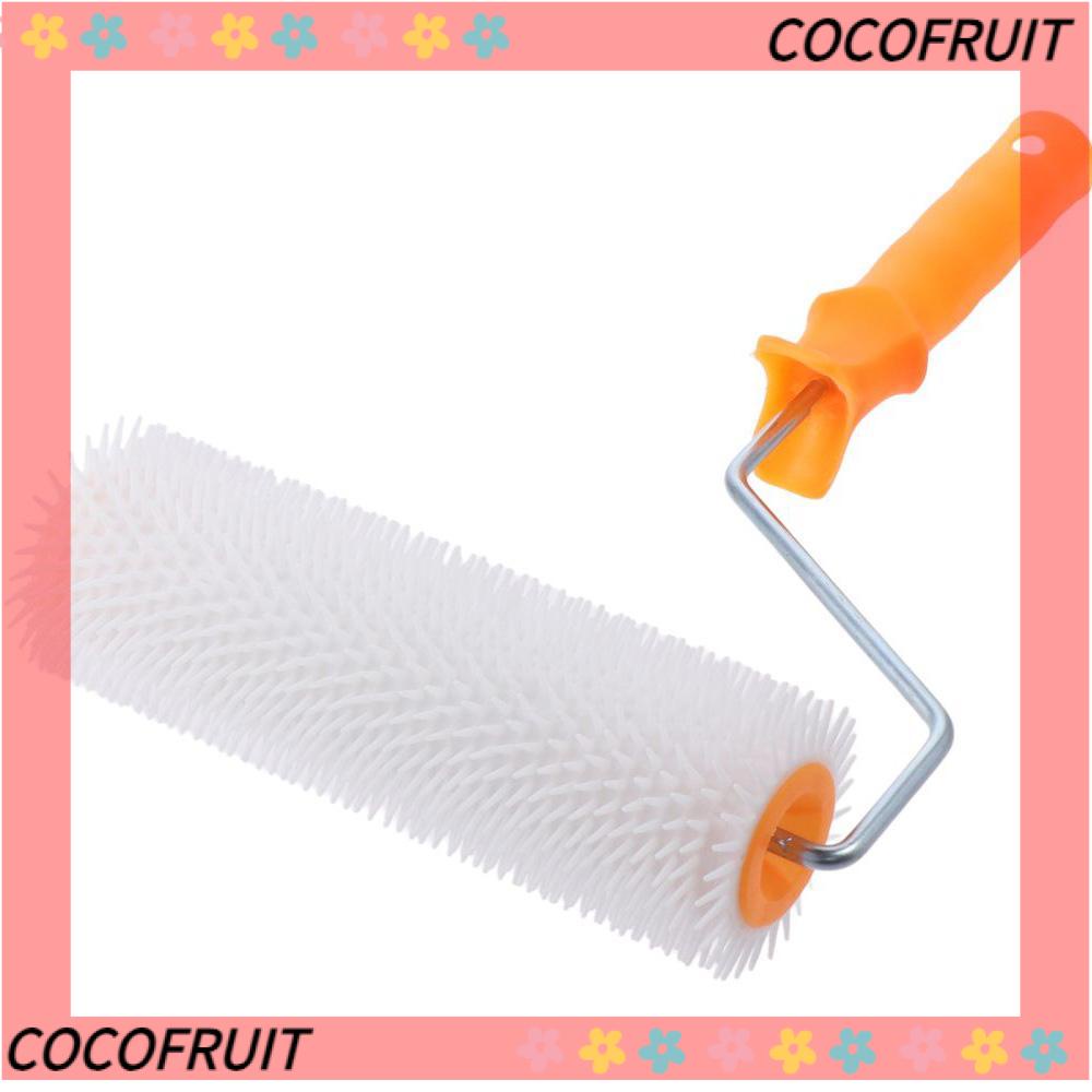 COCOFRUIT Spike Roller, 23cm/9'' Durability Latex Floor, Paint Brush Roller Plastic Self Compound Roller Epoxy Floor Paint Construction.