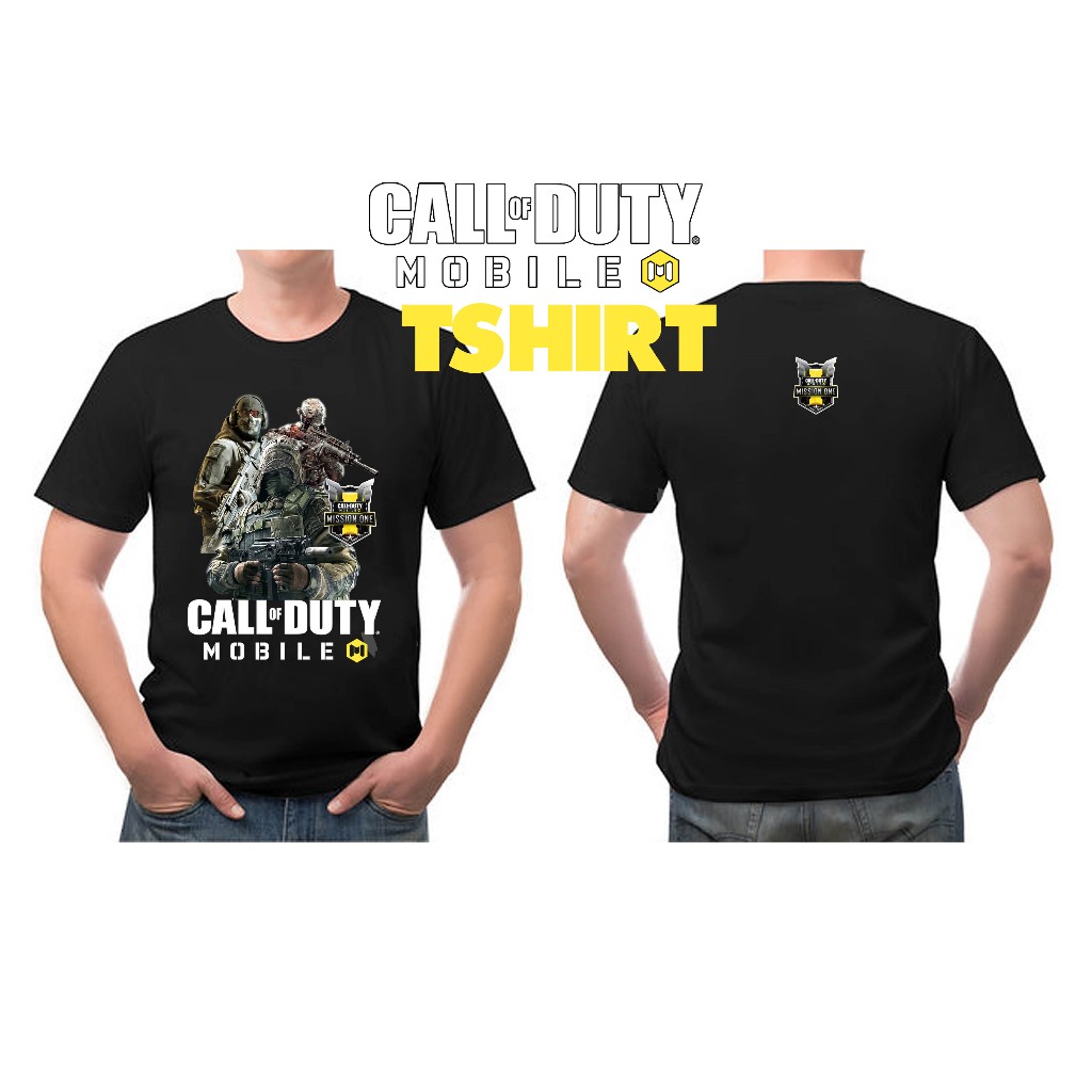 COD call of duty mobile online Tshirt Dryfit Minimesh Adult Black Jersey