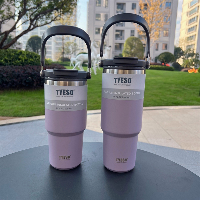 【COD】Original Tyeso Vacuum Insulated Tumbler Hot And Cold Thermoflask Stainless Steel Water Bottle