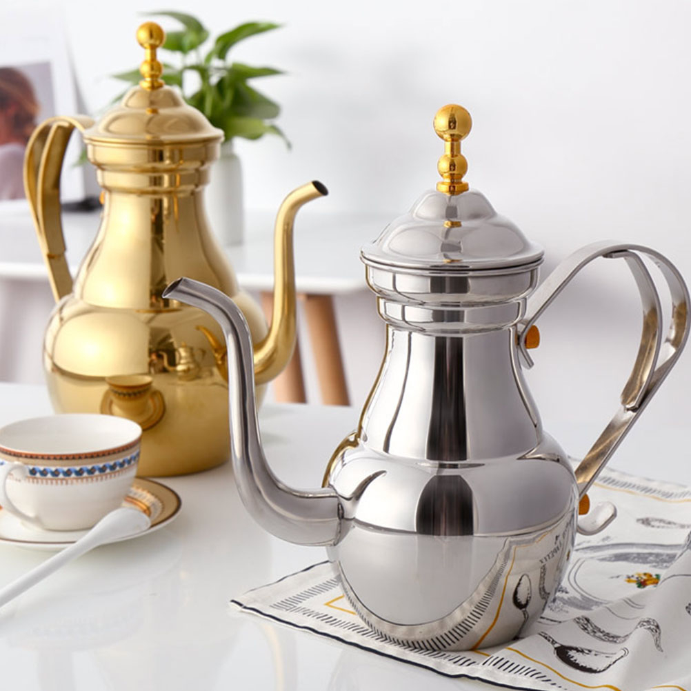 Coffee Pot Arabic Water Kettle Retro Espresso Machine Manual Machines Home Antique Cold Bottle Milk Tea Make