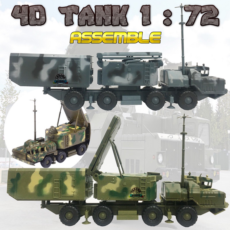 Collection Model Tank 30N6E2 Air Defense Missile System Tank 1:72 Scale Assembly Model Kits