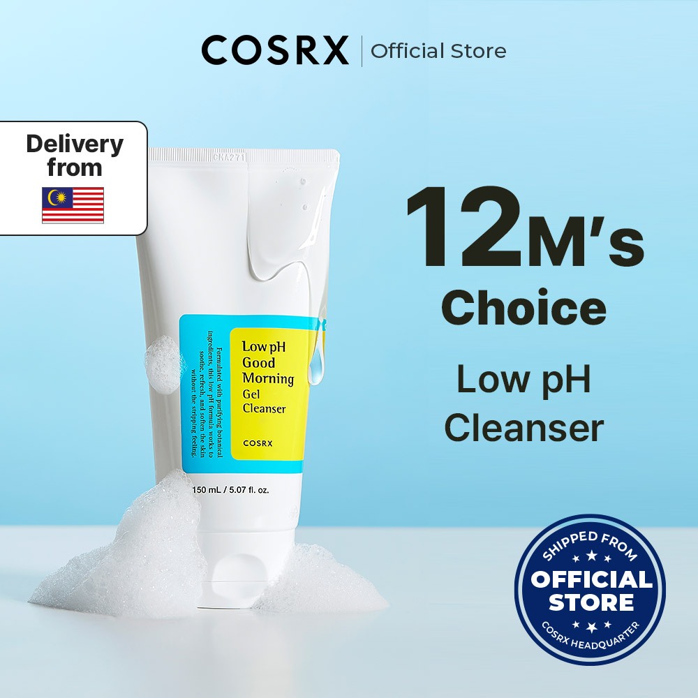 [COSRX OFFICIAL] Low pH Good Morning Gel Cleanser 150ml, BHA 0.5%, Tea Tree Leaf Oil 0.5%, Daily Mild Cleanser for Sensitive Skin 20ml/50ml/150ml/mini duo kit