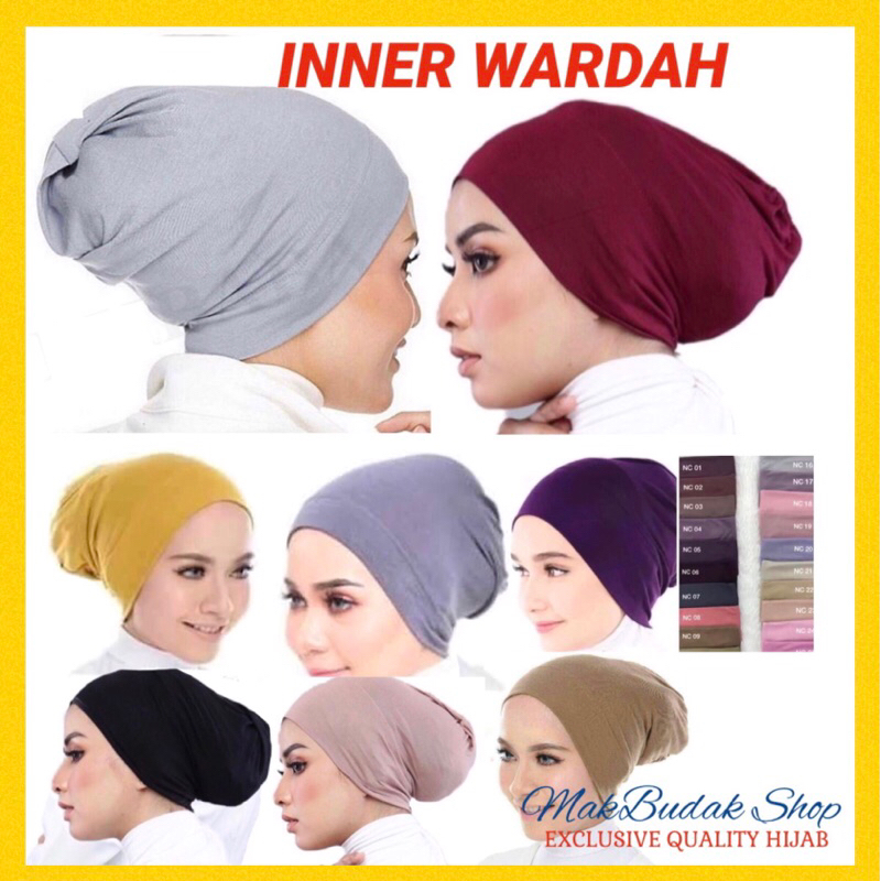 COTTON INNER TUDUNG WARDA SNOWCAP COTTON/ ANAK TUDUNG COTTON/INNER WARDA SNOWCAP