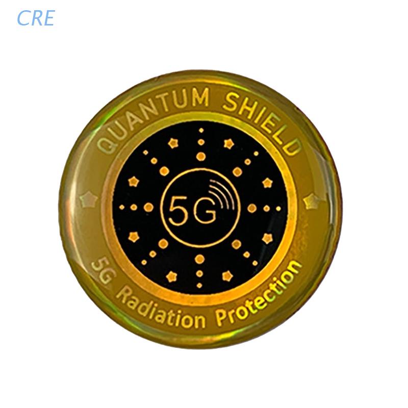 CRE 5G Phone Radiation Protection Sticker EMR Blocker Anti Radiation Phone Protector