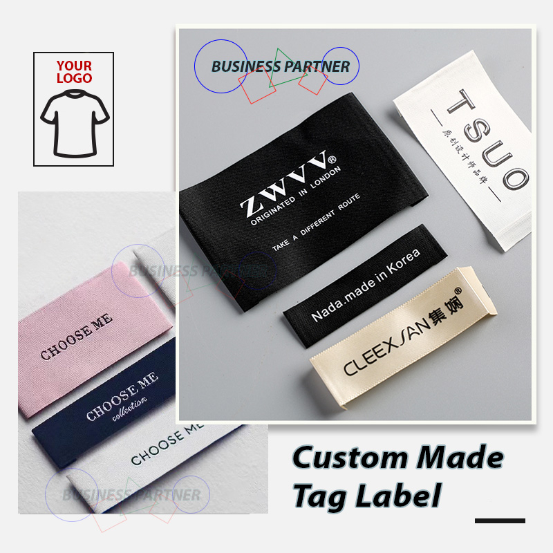 Customize Label Tag Custom Tag Tudung Customized Clothing Tag Price Tag Washcare Label Business Tag Baju