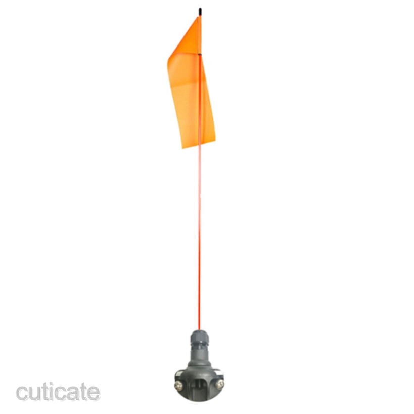 [CUTICATEMY] Kayak Safety Flag Mount Support Boat Flags Holder Mounting Kit Accessory