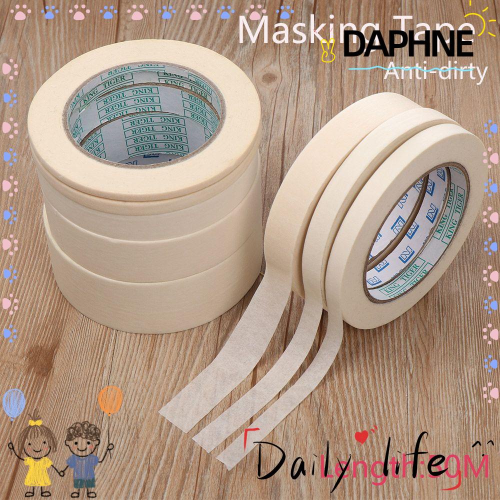 DAPHNE 50M Writable Anti-dirty Tape Rolls Diamond Painting Tools Masking Tape Cross Stitch Painting Paper Renovation Supplies Sketch DIY Craft Multi-function Adhesive