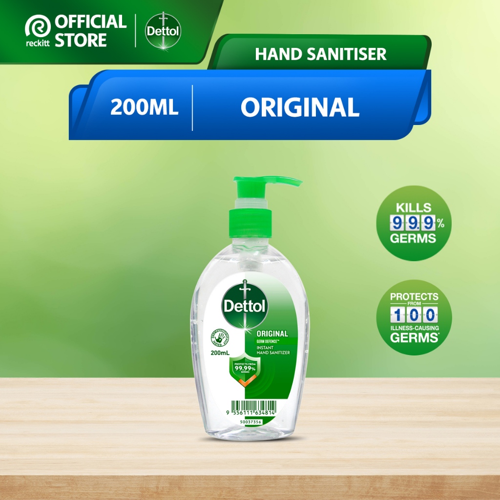 Dettol Antibacterial Hand Sanitiser Original (200ml)