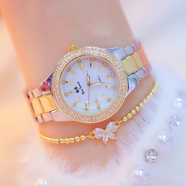 Diamond Watches Vintage Quartz Watch For Women Waterproof Jam Tangan Perempuan Wanita