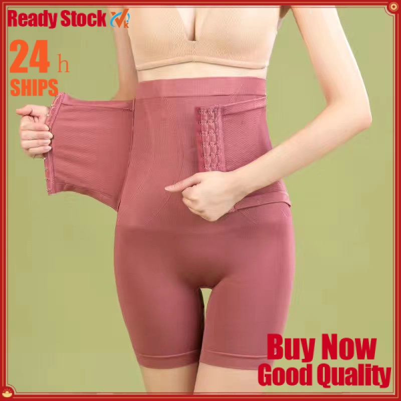 Double-Breasted High-Waist Abdomen-Tucking Underwear Women's Hip-Lifting Body-Shaping Belly-Shaping Pants Postpar