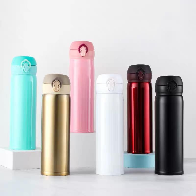 Double-Layer Stainless Steel Vacuum Flask Thermal Flask Hot Water Bottle Thermal Thermo Flask Sustainable Water Bottle