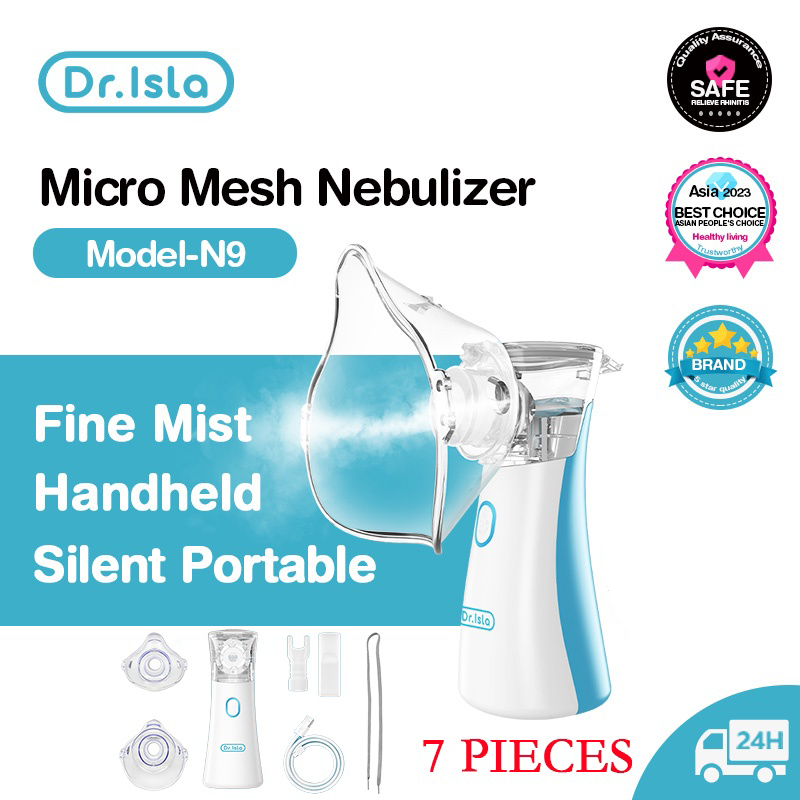 Dr.Isla N9 Nebulizer Machine for kids Portable Nebulizer Ultrasonic Nebulizer Spray Mini Inhaler Cough Phlegm Mesh 儿童雾化器