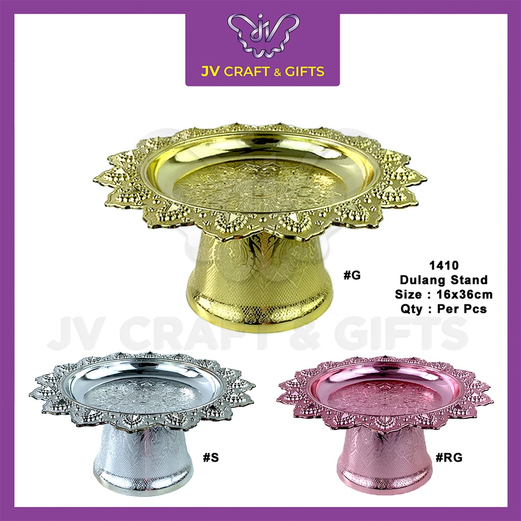 Dulang Hantaran Perkahwinan | Thai Style Gift Tray | Dulang Stand Wedding Souvenir Decor | JV 5019