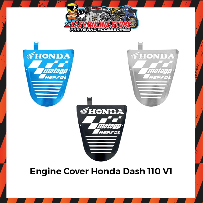 Easy Online Store Engine Cover Honda Dash 110 V1 PNP Sky Blue / Red / Gold / Black / Silver Pack With Box