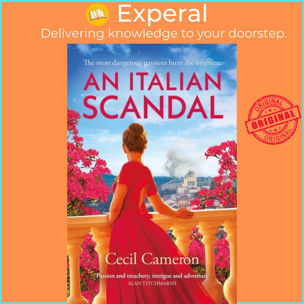 [English - 100% Original] - An Italian Scandal by Cecil Cameron (UK edition, paperback)