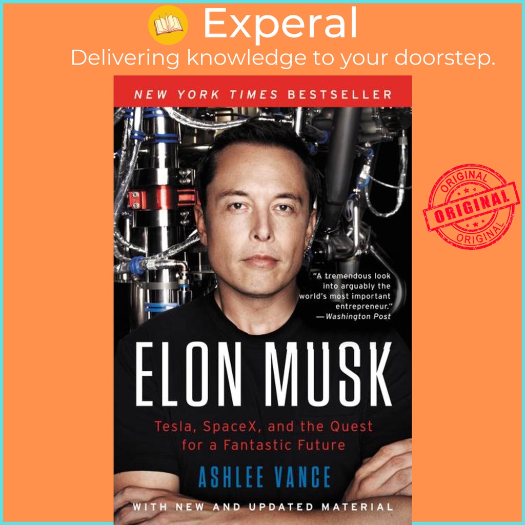 [English - 100% Original] - Elon Musk - Tesla, SpaceX, and the Quest for a Fanta by Ashlee Vance (US edition, paperback)