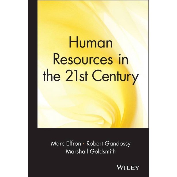 [English - 100% Original] - Human Resources in the 21st Century by Marshall Goldsmith (US edition, hardcover)