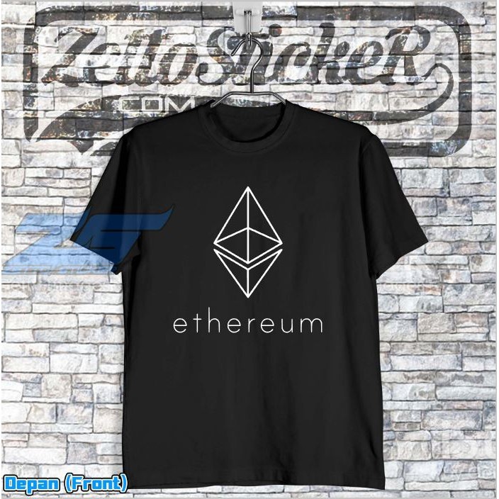 Ethereum ETH Cryptography Bitcoin Digital Crypto Currency T-Shirt