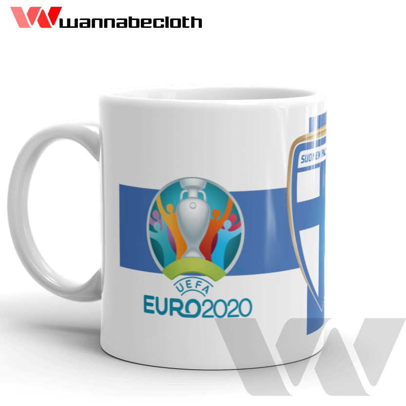 Euro Mug 2020 Euro Glass 2020 Euro 2021 Finnish Mug Souvenir Gift Collection