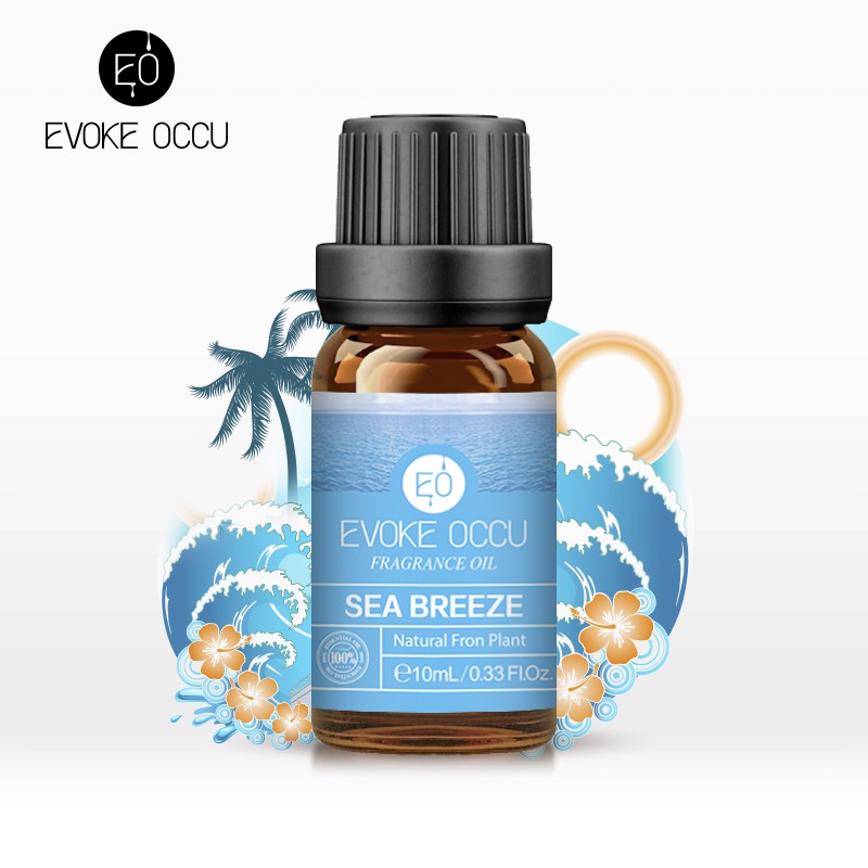 Evoke Occu 10ML Sea Breeze Fragrance Oil for Humidifier Candle Soap Beauty Products making Scenes Increase fragrance