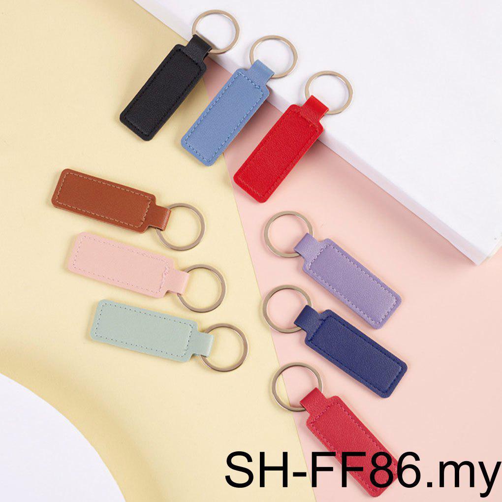 Fashion Colourful leather keychain Luxury Premium Affordable Multipurpose Keyring, Motorcycle Keychain, Car Key Strap Waist Wallet KeyChains, Keyholder Jewelry, Easy To Keys Suitable For Men And Women Keyring Gift Business Gift Leather Key Chain