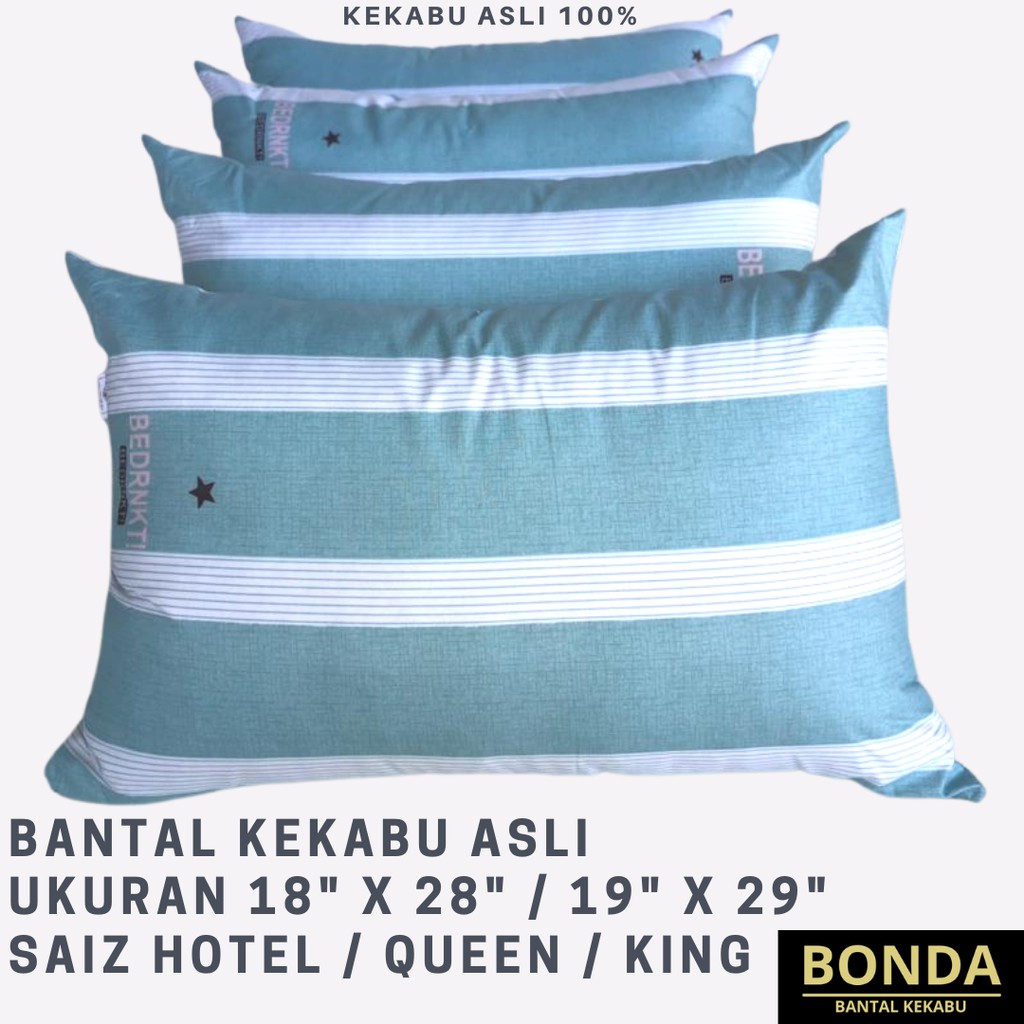 [Fast Delivery] Bantal Original Kekabu Asli Saiz Besar Queen dan King