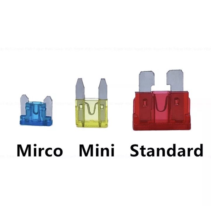 [FAST SHIP][Good Quality] Standard / Micro / Mini - Car Automotive Fuse 7.5A / 10A / 15A / 20A