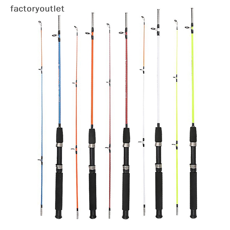 FCMY Spinning Fishing Rod Glass Fiber Solid Top Super Hard Lure Fishing Rods for Reservoir Pond River Stream Ocean Boat/Rock/Beach FAC