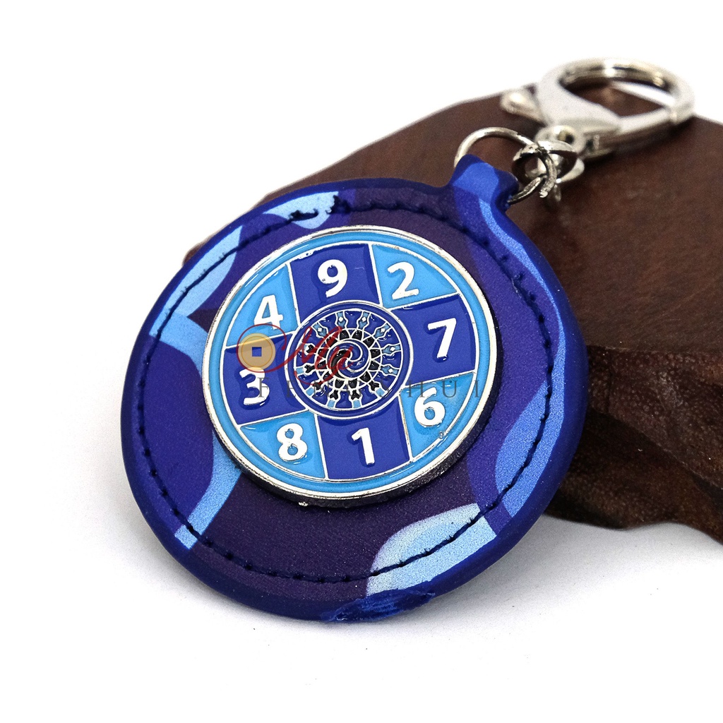 Feng Shui BLUE Sum Of Ten Amulet for Attract Luck For Completion Luck