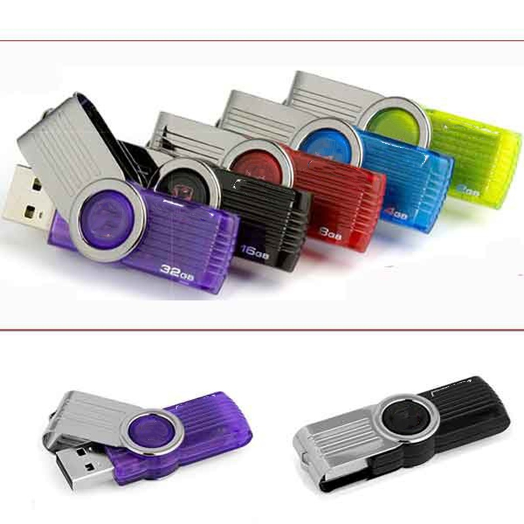 Flash Drive 1GB 2GB 4GB 8GB 16GB 64GB 256GB 512GB Frosted Hardware USB 2.0 Flash Drive Memory Stick Rotating Storage