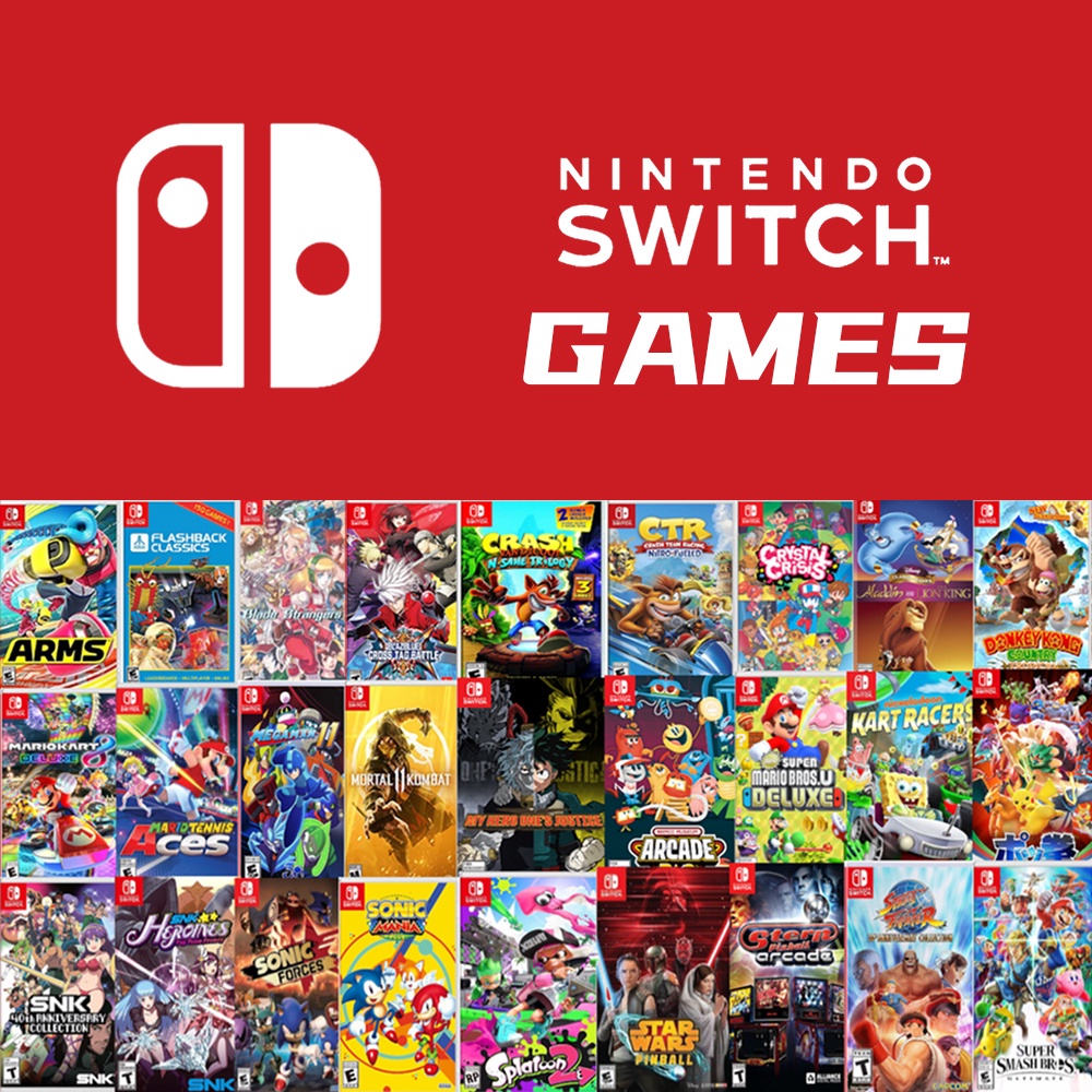 FLASH SALENintendo Switch Digital Games( Request any game you want )( More than 1000++games)