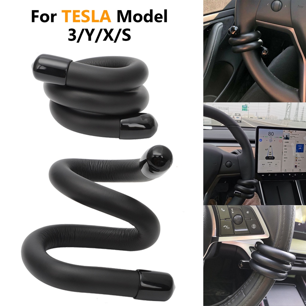 Counterweight Autopilot Weight For TESLA Model 3/Y/X/S Steering Wheel and Yoke Steering Wheel Booster AP Autopilot FSD Auxiliary Counterweights Gravity Rings Adjustable