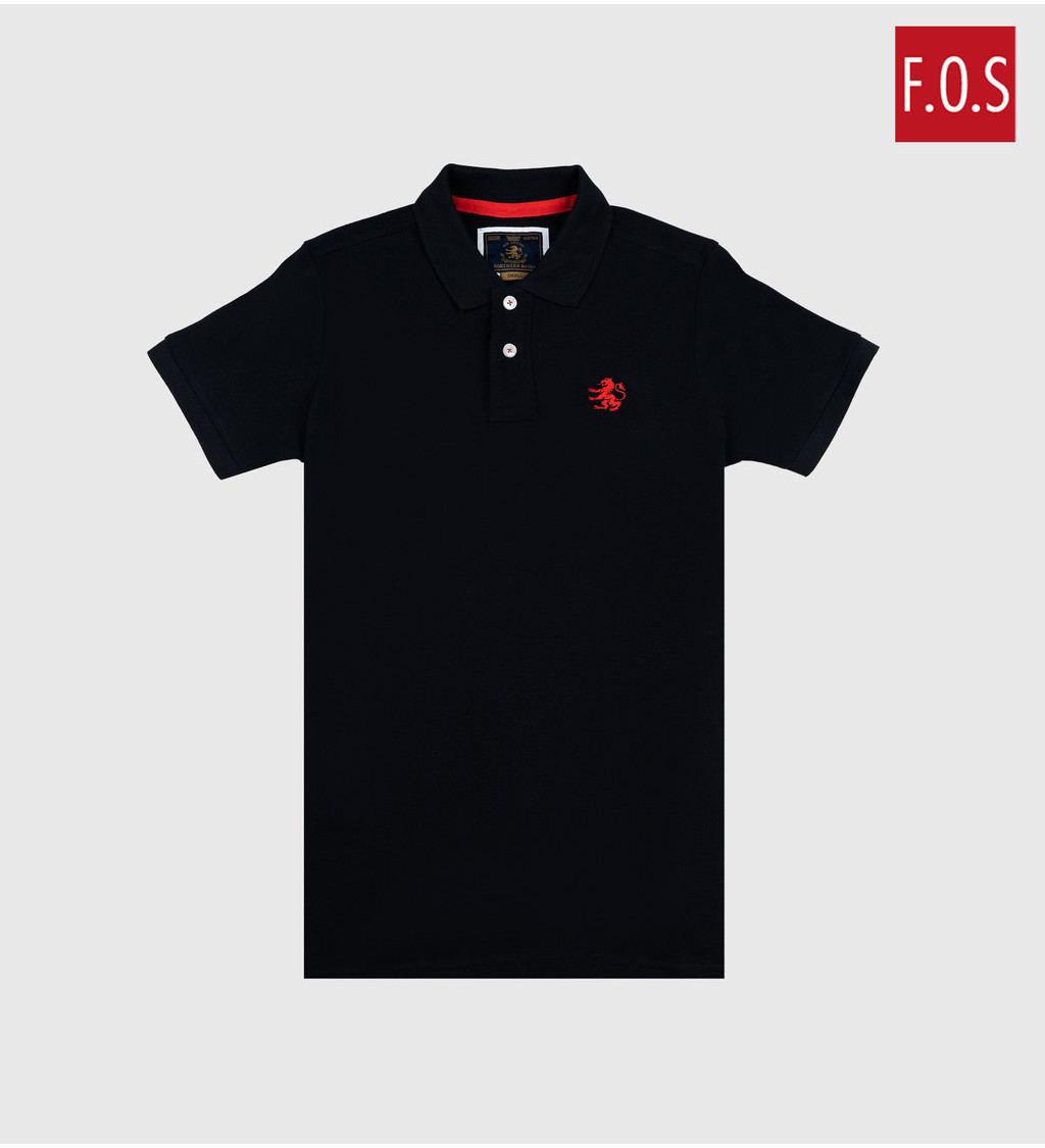 FOS x Northern Rock Men | Outline Lion Polo Tee