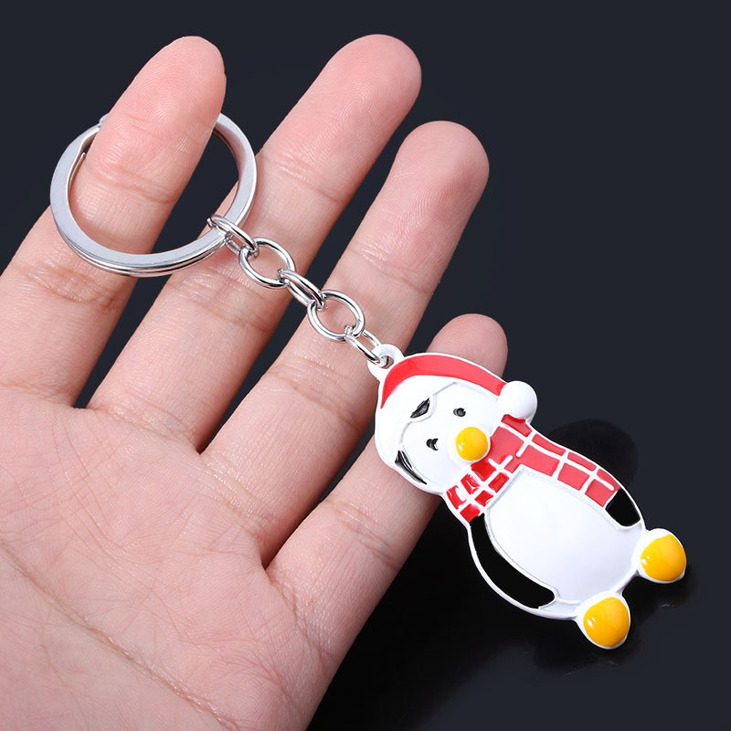 Friends Old FRIENDS Merchandise Haji hugsy Cute Penguin Keychain Christmas Gift Pendant