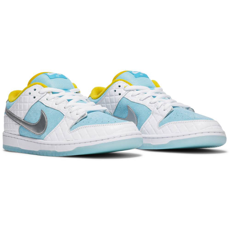 FTC X NIKE DUNK LOW SB 'LAGOON PULSE' (SIZE UK6.5/US7.5)