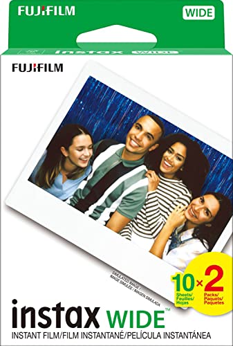 Fujifilm Instax Wide Film Twin Pack (White)