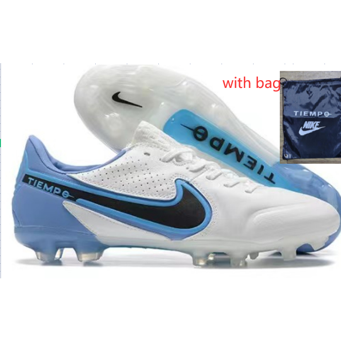 Futsal Kasut Bola Sepak Tiempo Legend 9 Elite FG Football Shoes Men's Boots Soccer Cleats 39-45