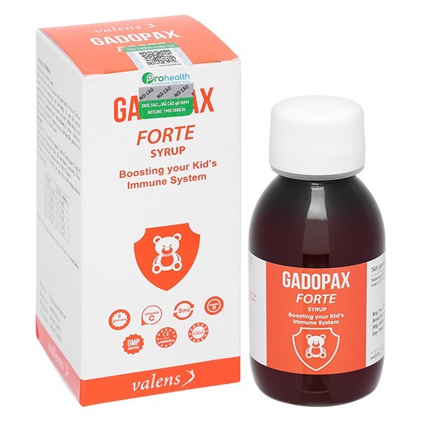 Gadopax Forte Syrup Helps Increase Resistance To Reduce Morning Sickness And Strengthen The Body'S Immunity