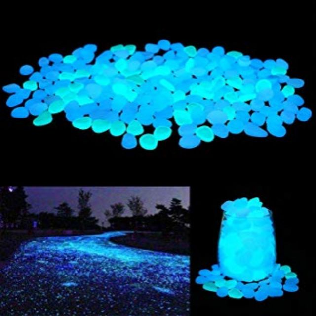 Garden Luminous Glowing Stone Glow in the Dark Garden Glow Stones Rocks for Walkways Garden Path Patio Lawn Decor 荧光石夜光