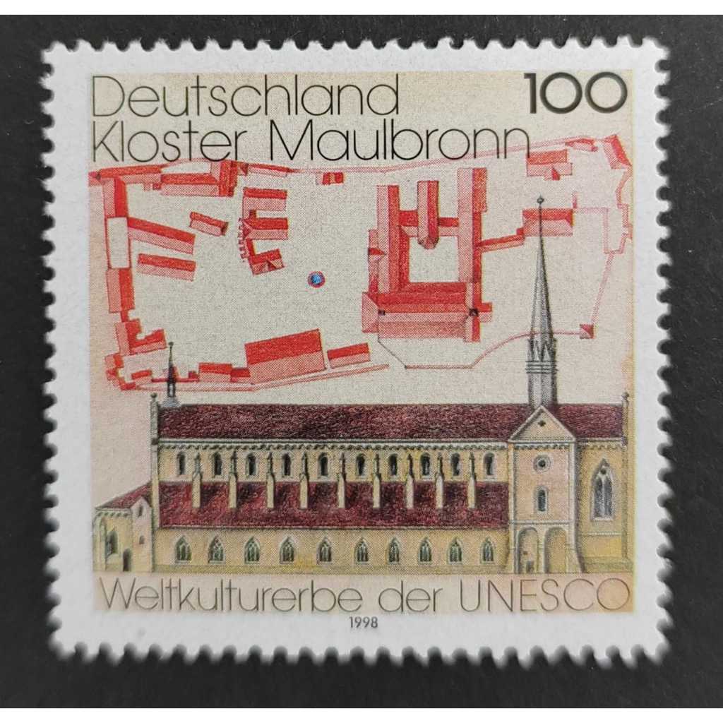 GERMANY, The Nomination of Maulbronn Convent as Historical- and Cultural Inheritance by UNESCO 1998, MINT, COMPLETE SET