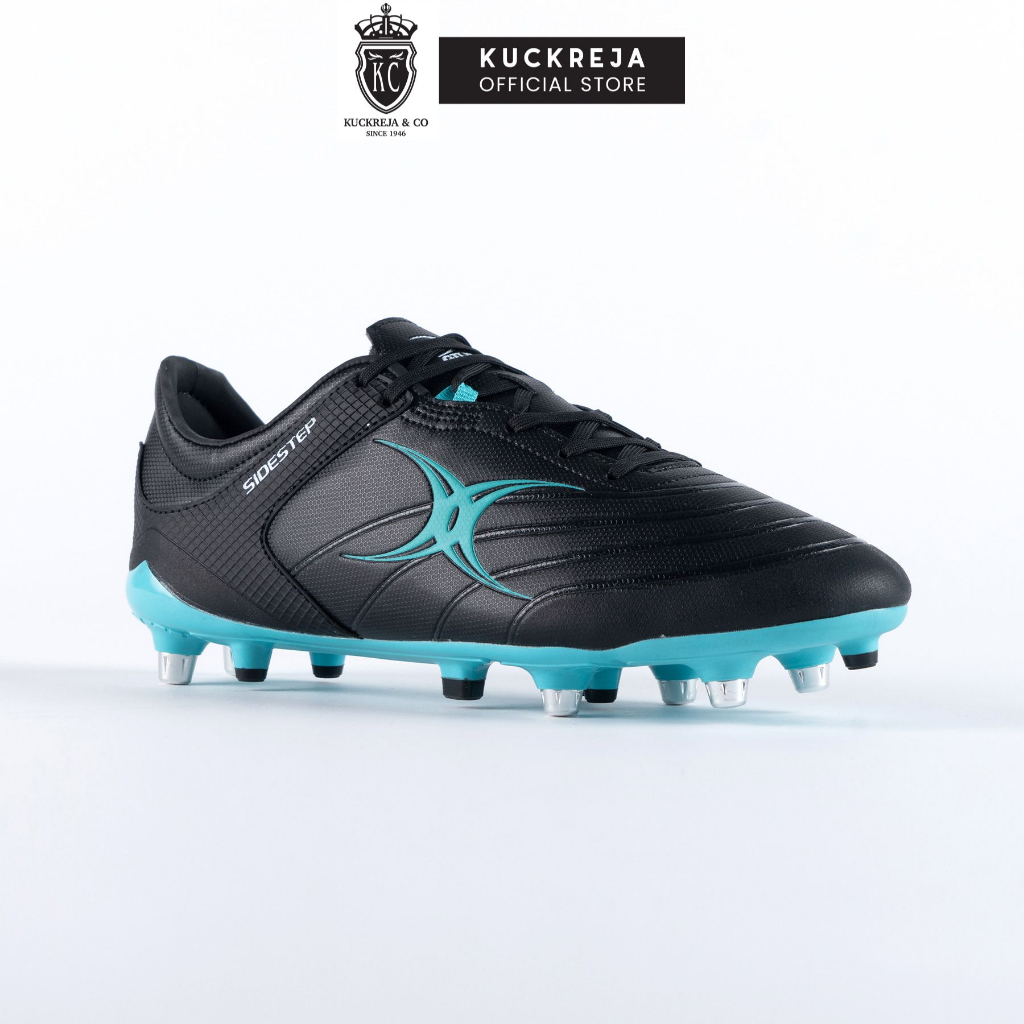 Gilbert Sidestep X15 Rugby Boots – 6 Stud (Aqua)