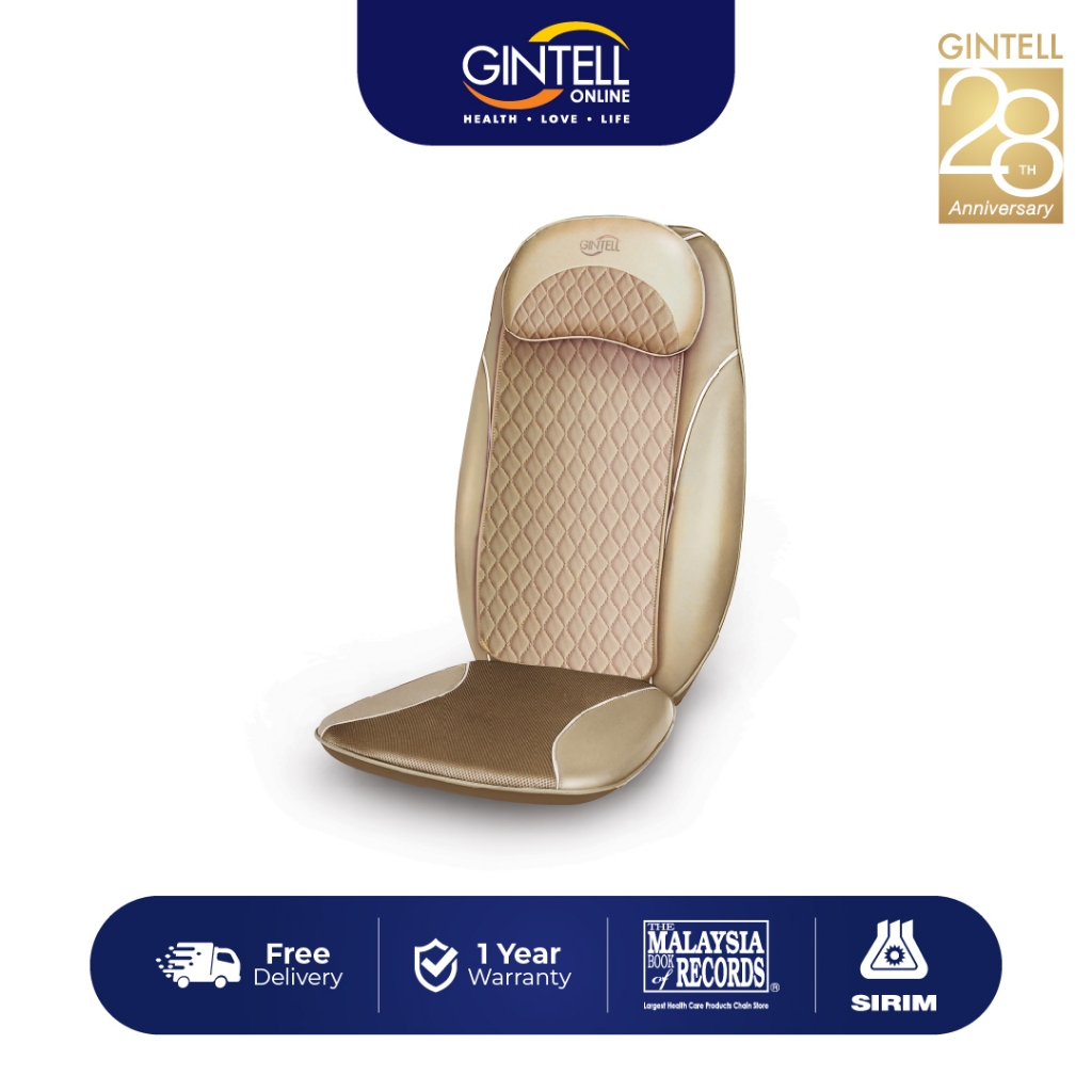 GINTELL G-Mobile EZ Portable Massage Cushion Upgraded Version