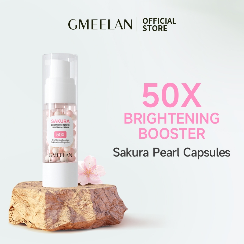 GMEELAN Sakura Gluta Brightening Underarm Cream Armpit Whitening Lotion whitening lotion Underarm Brightening 30G