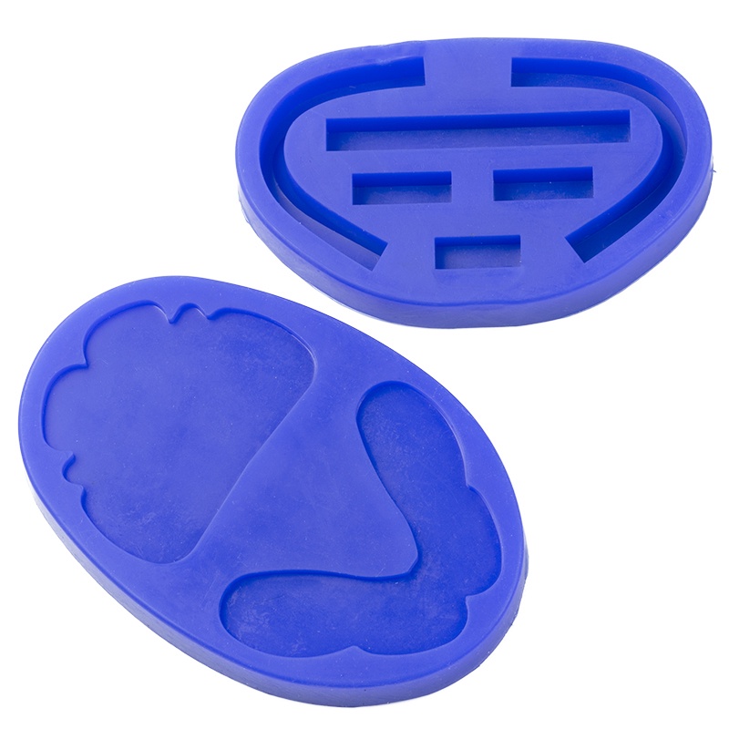 Good Quality Dental Silicone Rubber Individual Tray Wax Rim Bite Implant Molding Mould Tray Mold Implant Mould