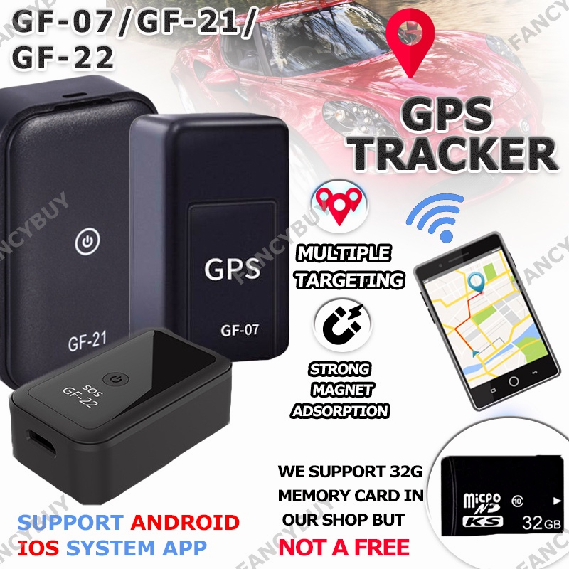 GPS Tracker GF22 Mini Real Time Car Tracker Anti-Lost Device Voice Control Recording Locator High-definition Microphone