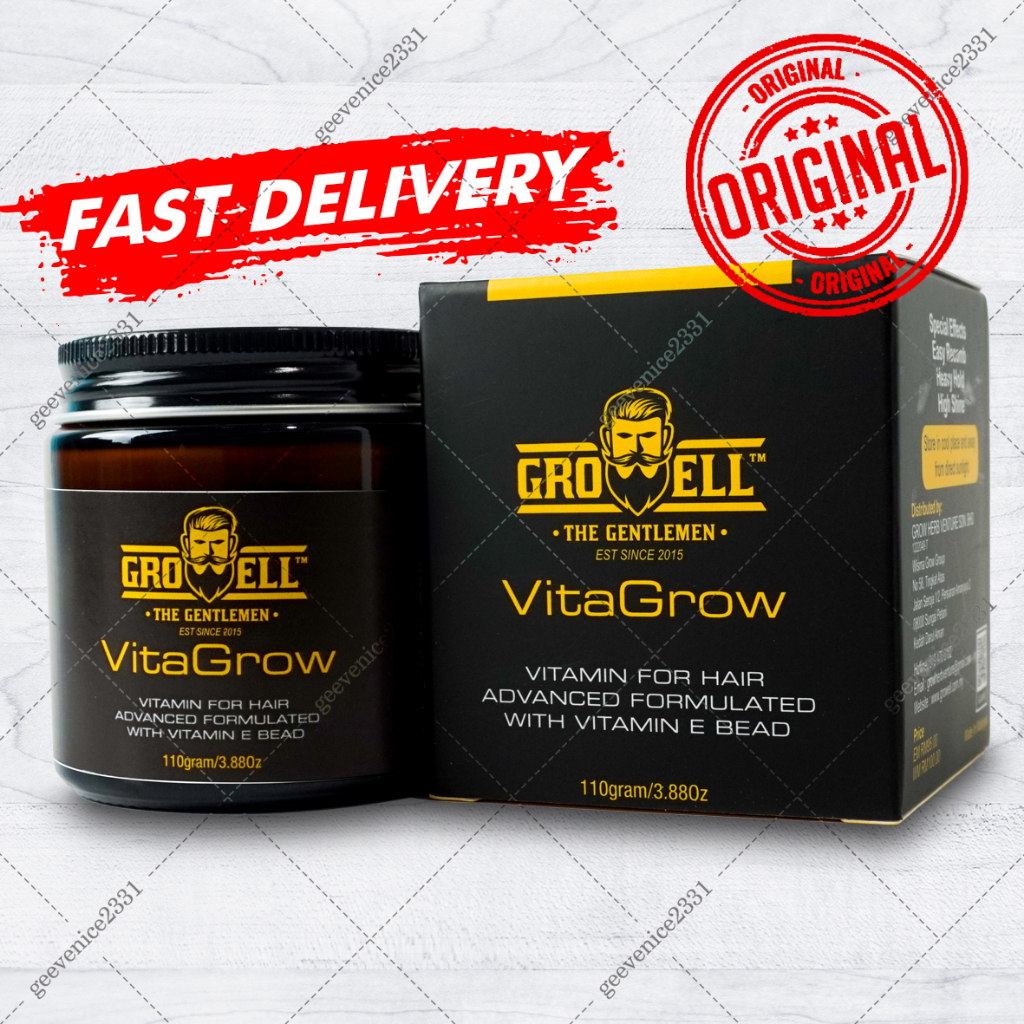 GROWELL VITA GROW RUBBER POMADE