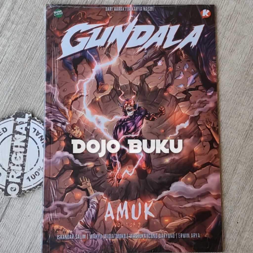 Gundala Colony Comic: Amuk 1 by Iskandar Salim, Wahyu Widiatmoko, Wastukancono Daryono, Erwin Arya